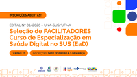 As inscrições ocorrem de 24 de fevereiro a 5 de março de 2026 no site seletivos.dted.ufma.br
