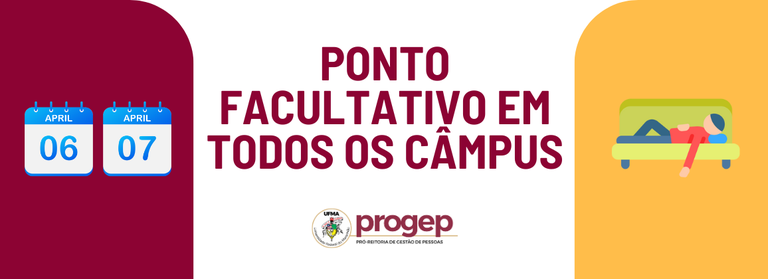 Ponto Facultativo Abril