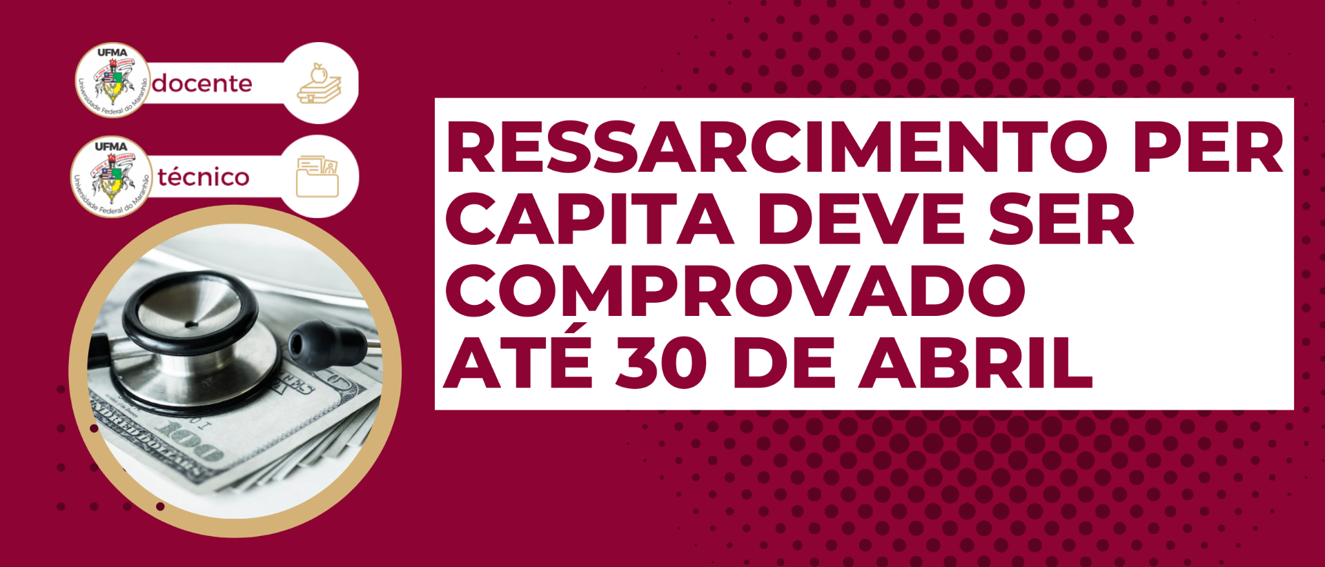 Ressarcimente per capita deve ser comprovado até 30 de abril.png