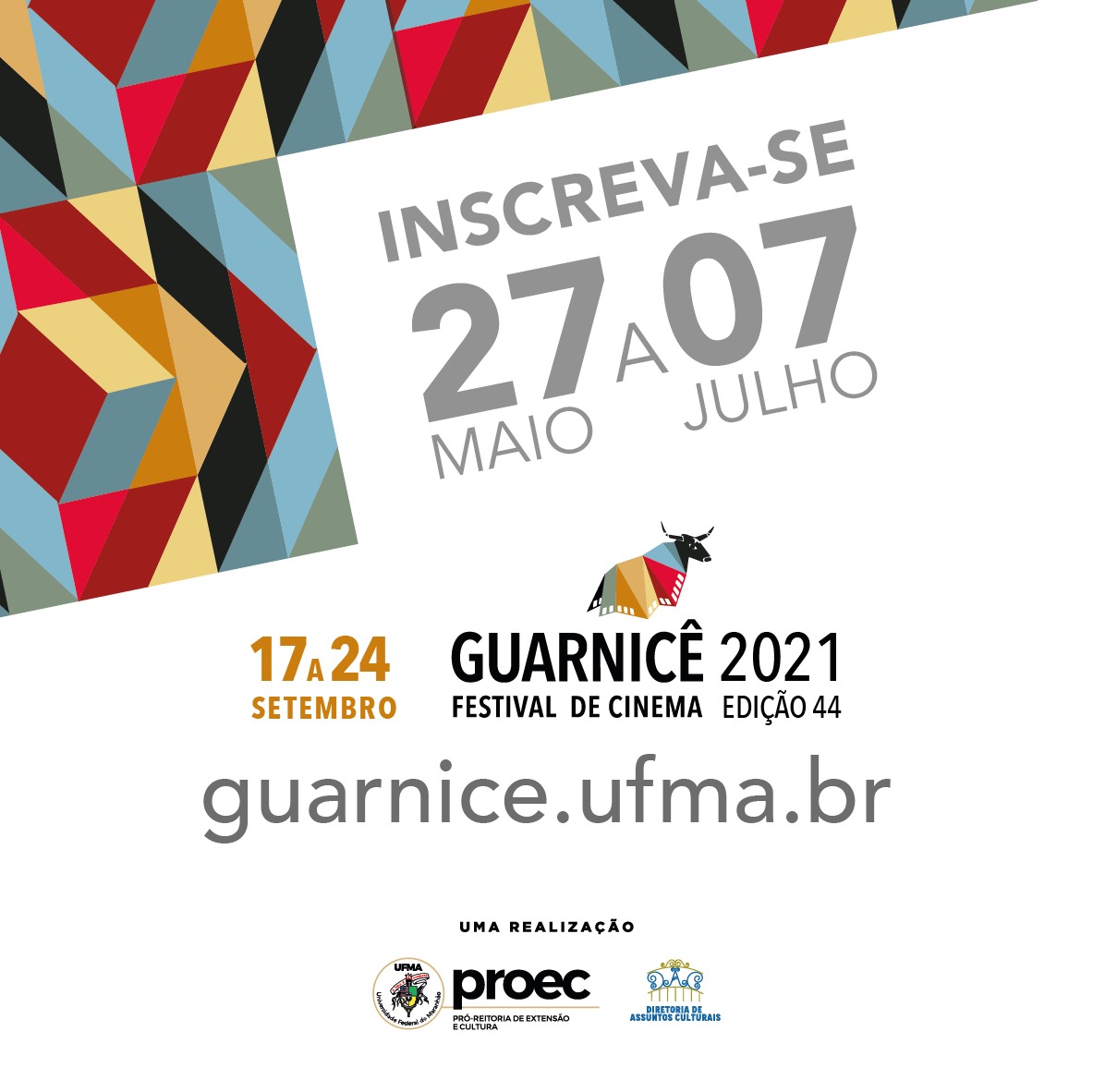 Abertas as inscrições para a 44ª edição do Festival Guarnicê de Cinema.jpg