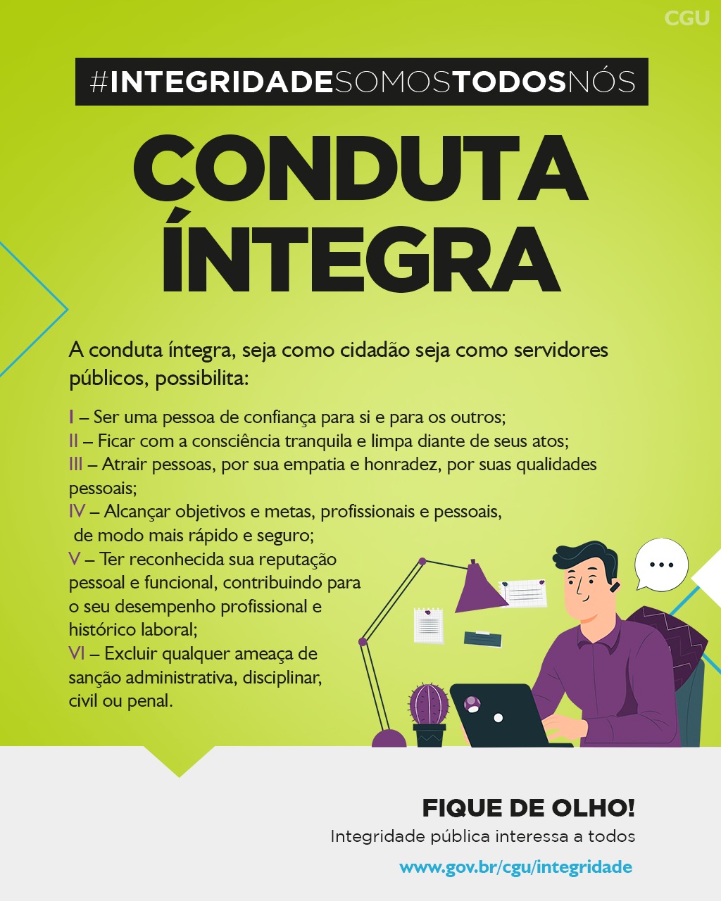 CGU lança campanha de integridade com o tema Conduta Íntegra.jpeg