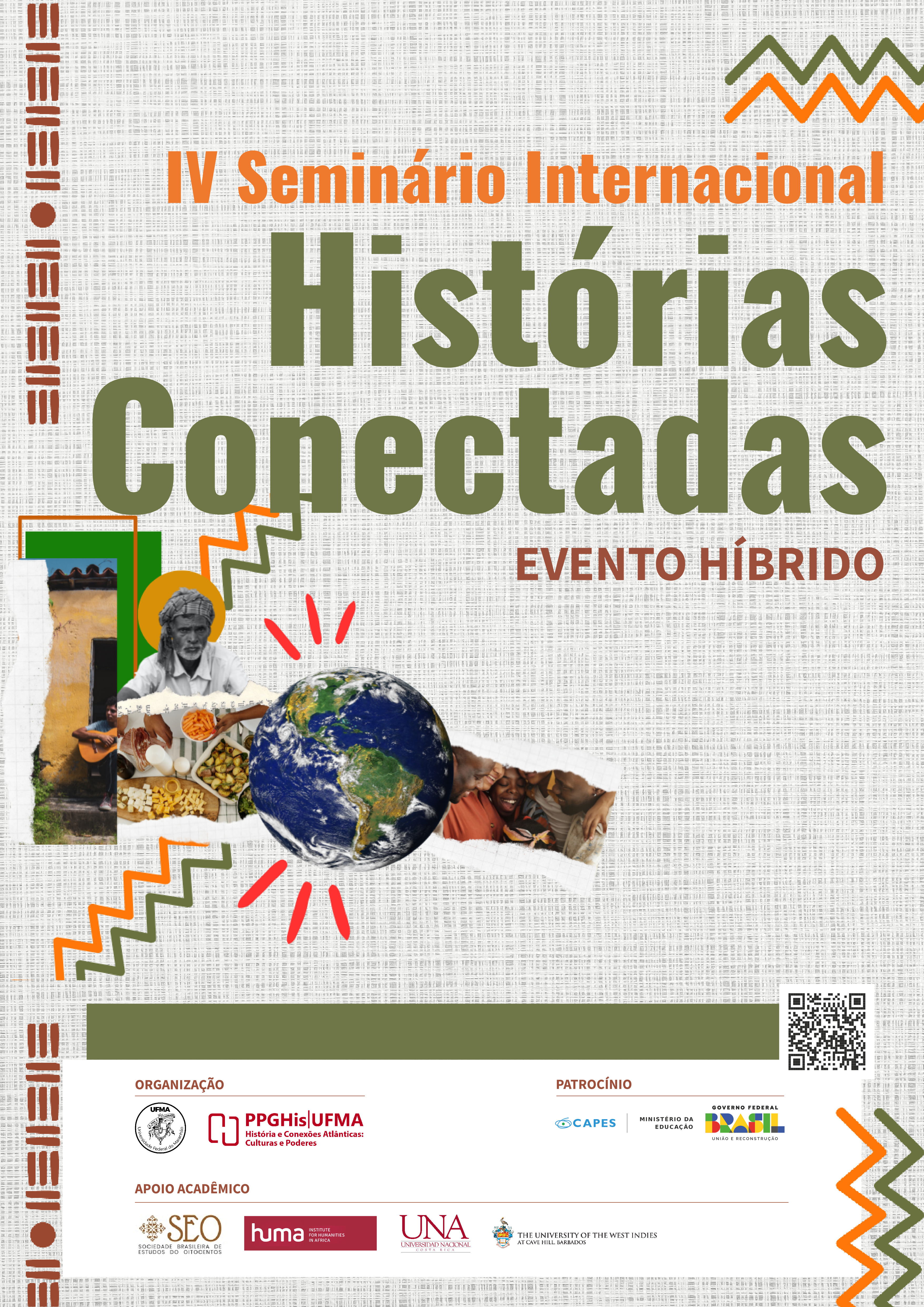 Curso de História da UFMA promove IV Seminário Internacional Histórias Conectadas