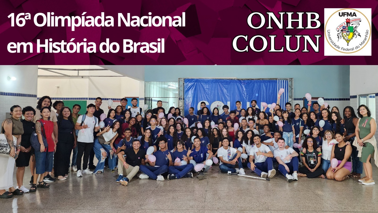 Curso de História e Colun selam parceria para a 16ª Olimpíada Nacional de História do Brasil