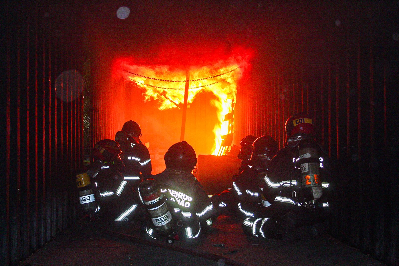 Curso de Engenharia Química da UFMA realiza treinamento sobre combate ao incêndio em parceria com CBMMA