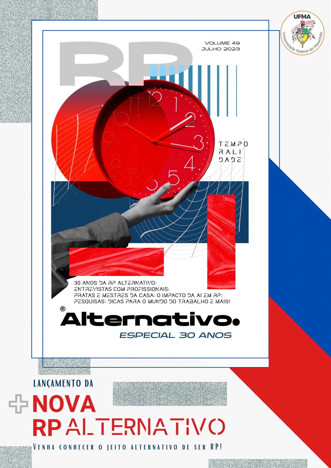 Discentes do curso de Relações Públicas lançam a 49° edição da Revista RP Alternativo, nesta sexta-feira, 14
