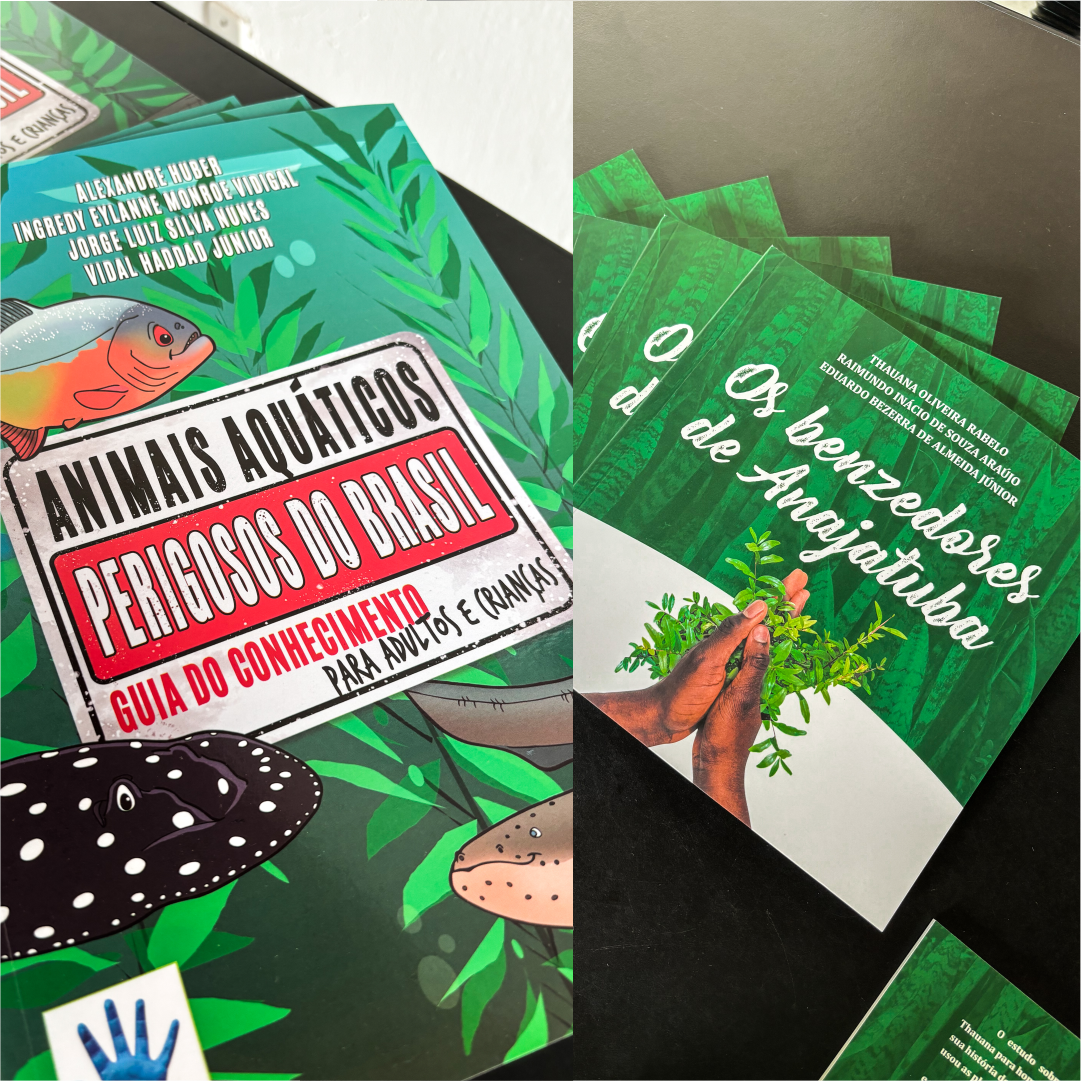 Discentes e docentes da UFMA lançam livros para propagar conhecimento sobre saberes tradicionais e acidentes aquáticos