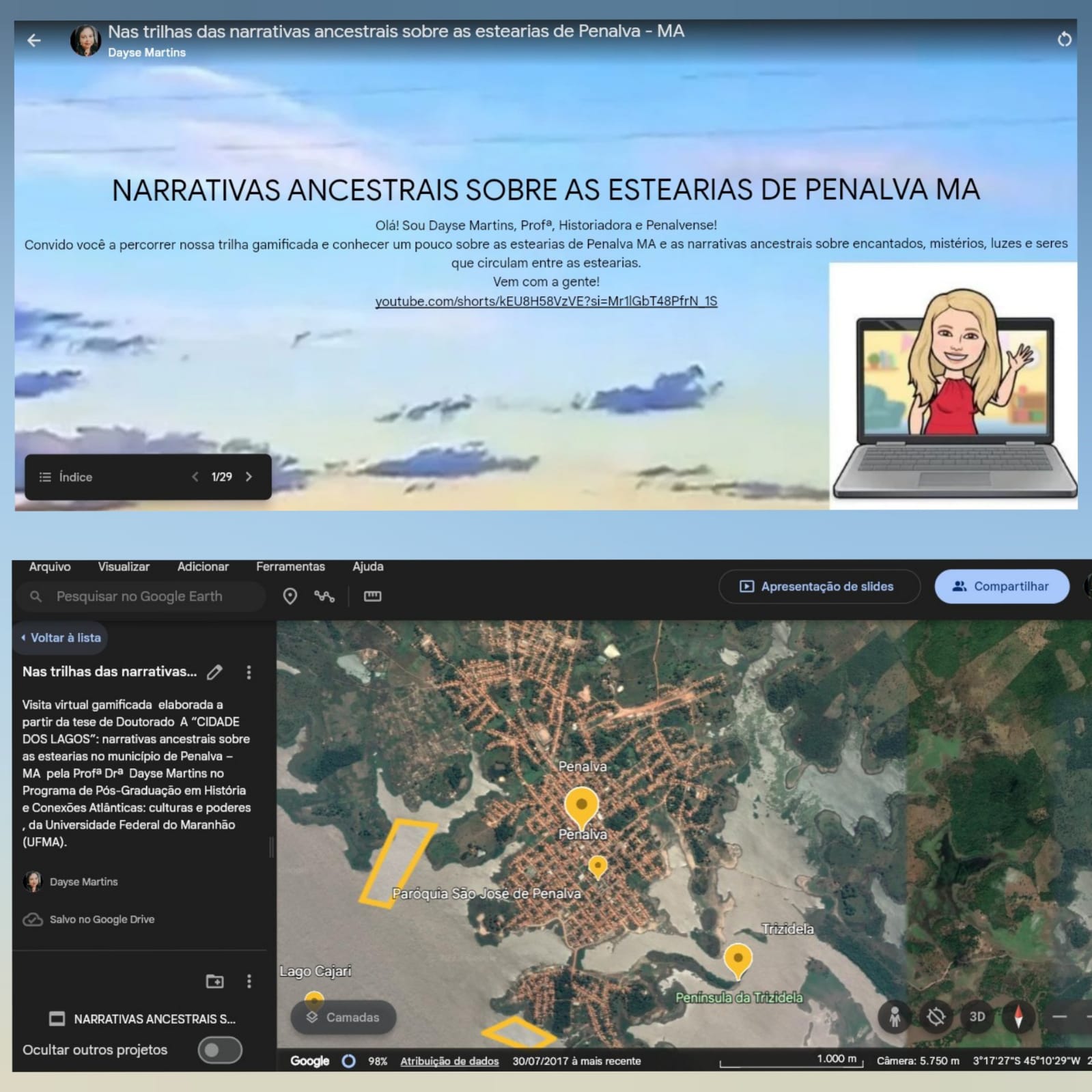 Doutoranda da UFMA apresenta pesquisa sobre as estearias no munícipio de Penalva – Maranhão