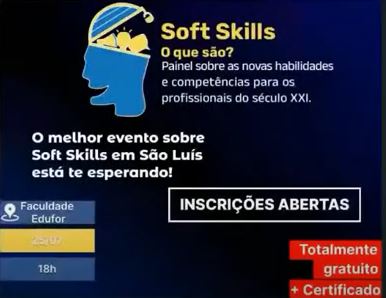 Estudantes de Relações Públicas falam da realização do painel sobre “Soft Skills”, no Rádio Opinião.JPG