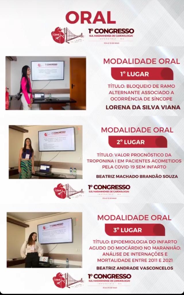 1º Congresso Sul Maranhense de Cardiologia de Imperatriz - Modalidade Comunicação Oral.jpeg