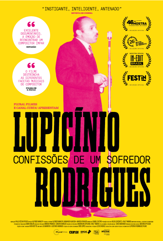 Filme “Lupicínio Rodrigues: Confissões de um Sofredor’’ chega a São Luís em sessão promovida pelo Festival Guarnicê de Cinema