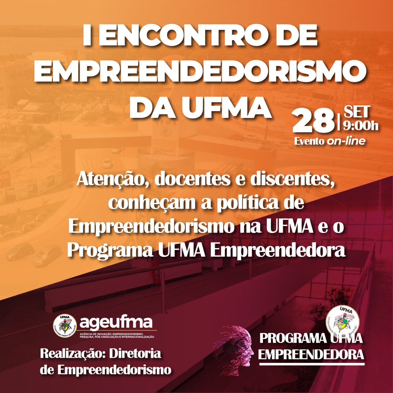 I Encontro de Empreendedorismo da UFMA será realizado na quarta-feira, 28, de forma gratuita e on-line.jpeg