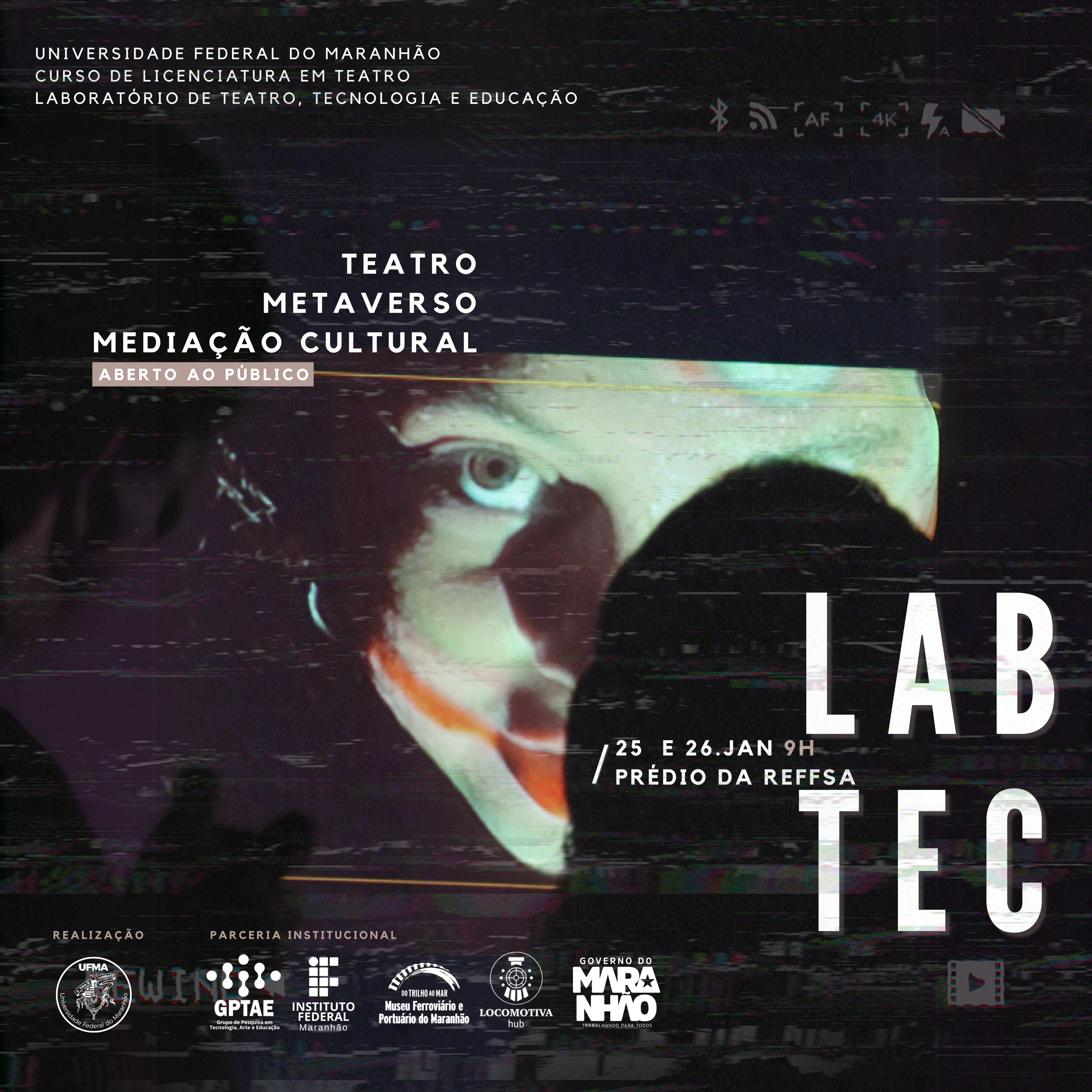 "Labtec - Teatro, Metaverso e Mediação Cultural" começa hoje (22) e promove experiência teatral no metaverso