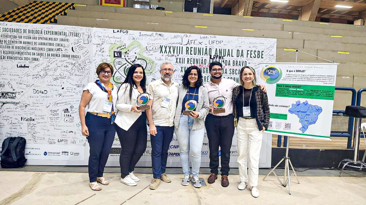 Pesquisadores da UFMA se destacam e colocam a instituição em posição de destaque com premiações no III Congresso DOHaD Brasil
