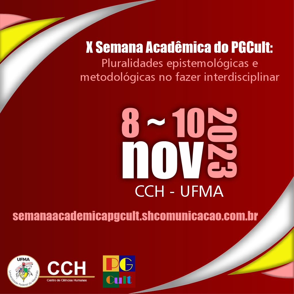 PGCULT da UFMA promove X Semana Acadêmica
