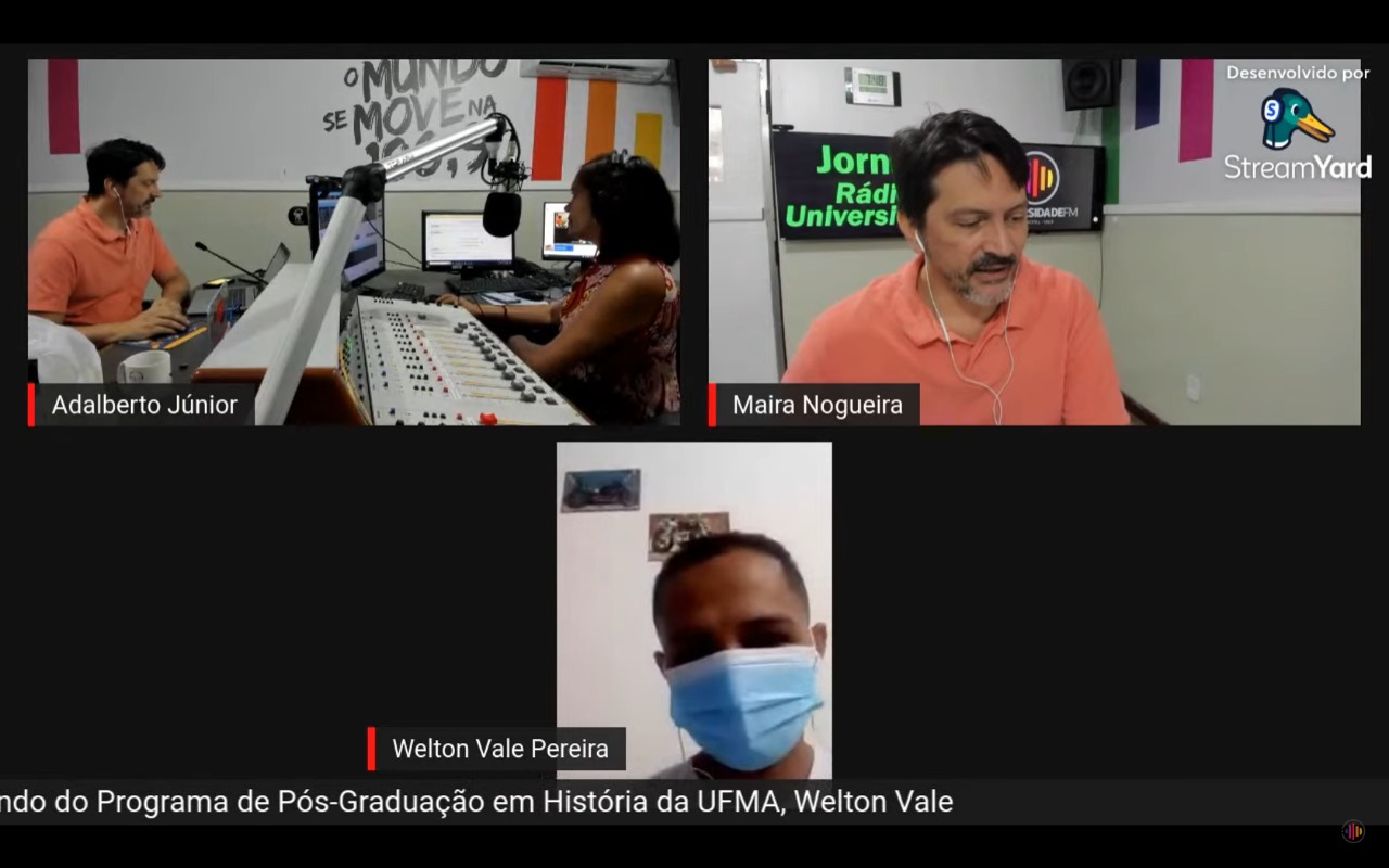 Rádio Opinião recebe o mestrando do ProfHistória, Welton Vale, que fala sobre o SEMIP.jpeg