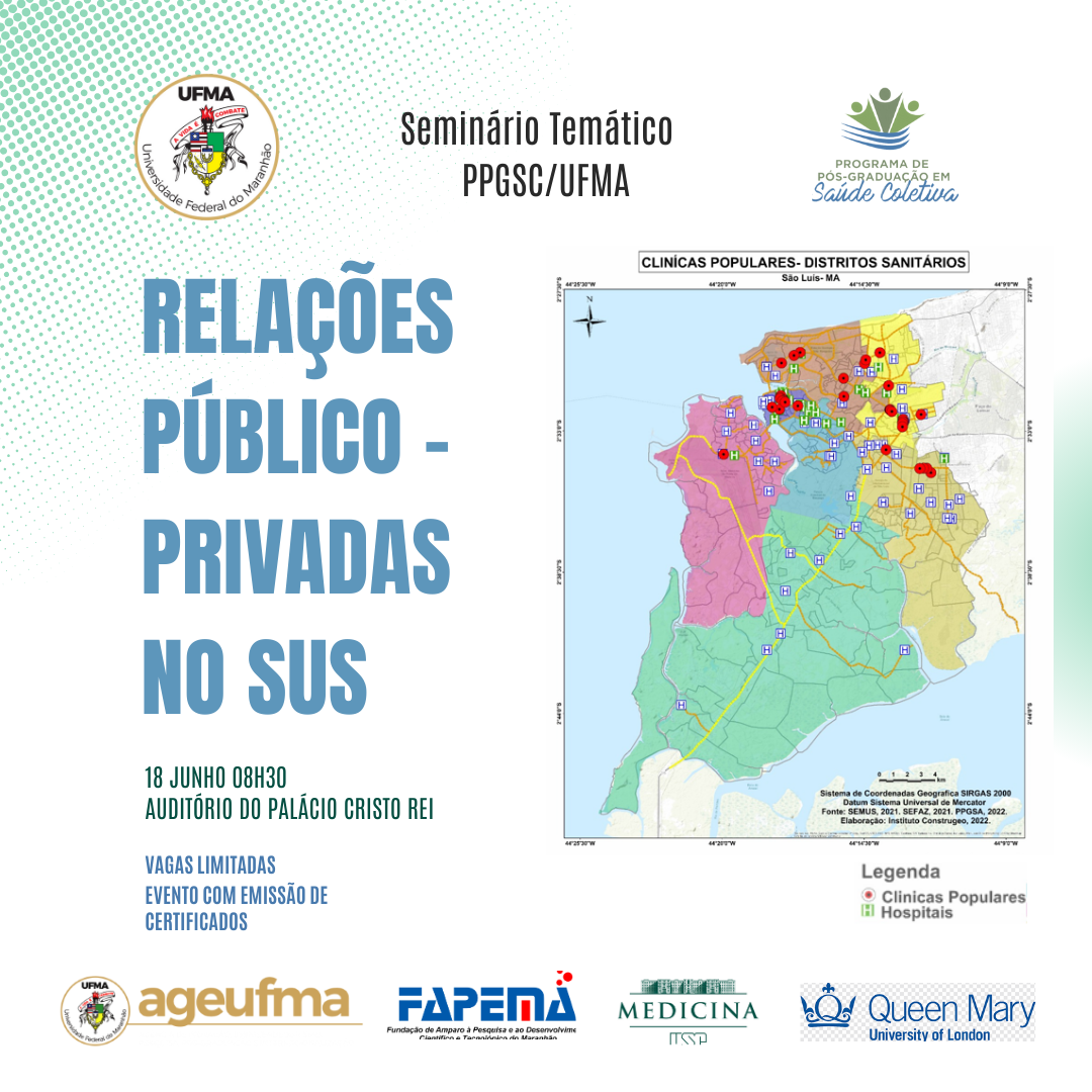"Relações Público-Privadas no SUS" é tema de seminário realizado pelo PPGSC