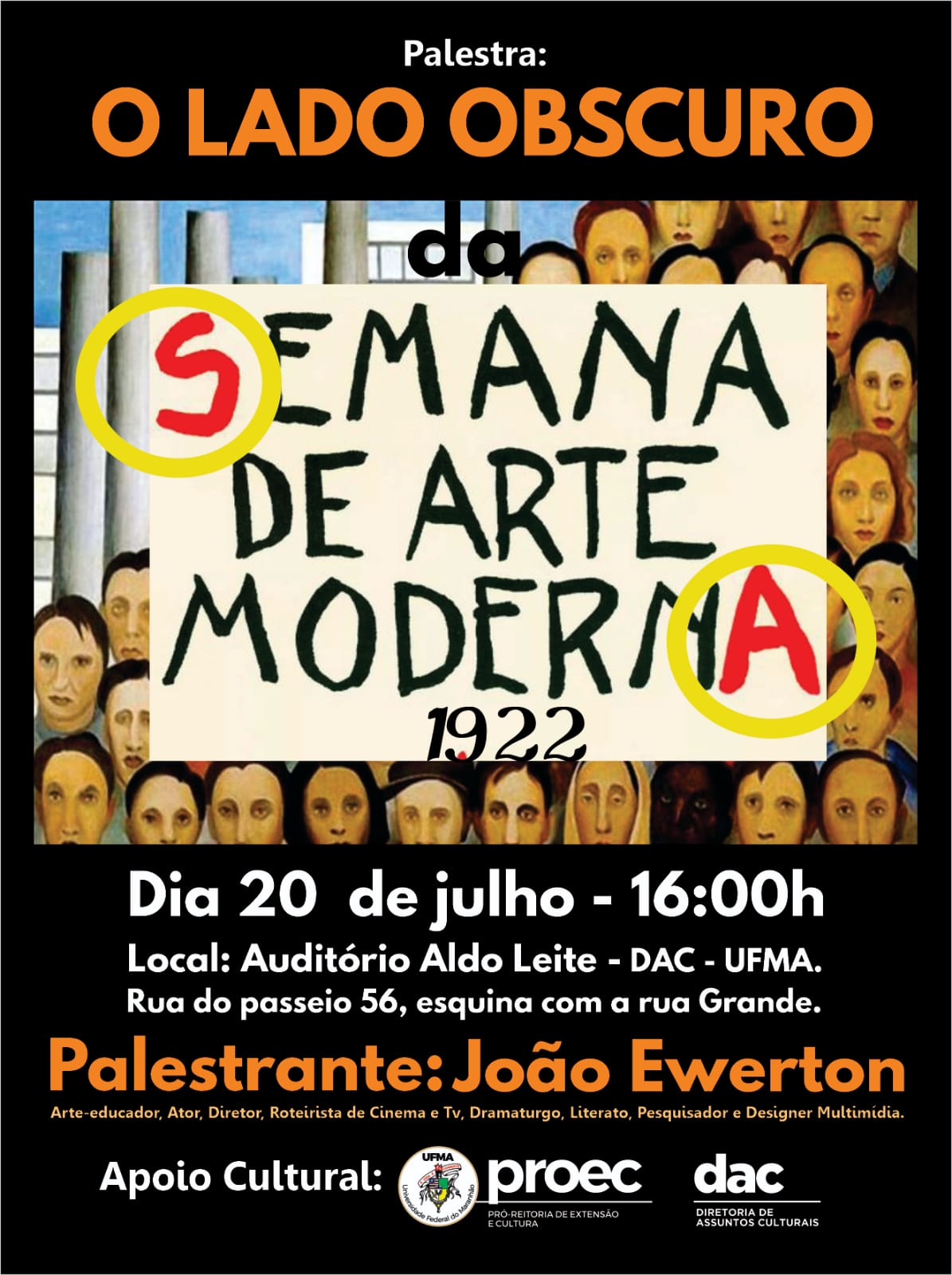 Semana de Arte Moderna será tema de palestra ministrada pelo escritor João Ewerton, nessa quarta-feira, 20.jpeg