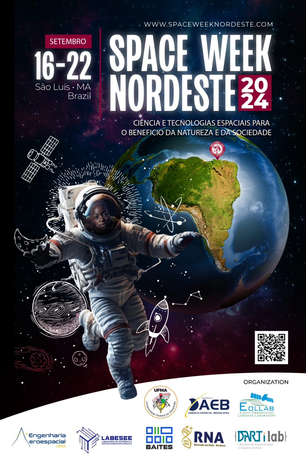 SPACE WEEK NORDESTE: UFMA sedia maior evento Aeroespacial do Nordeste do Brasil