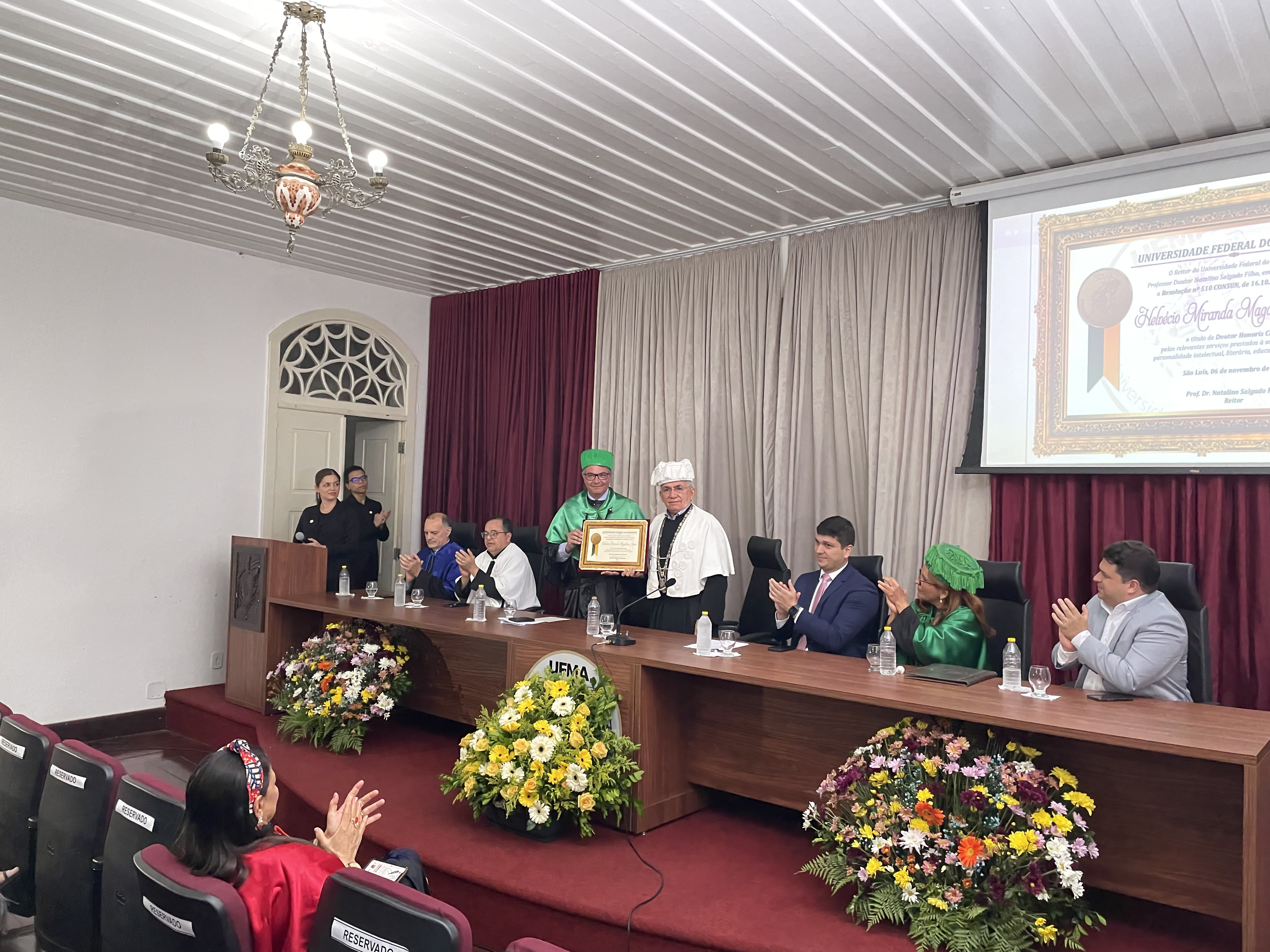 UFMA confere o título Doutor Honoris Causa à Helvécio Miranda Magalhães Júnior