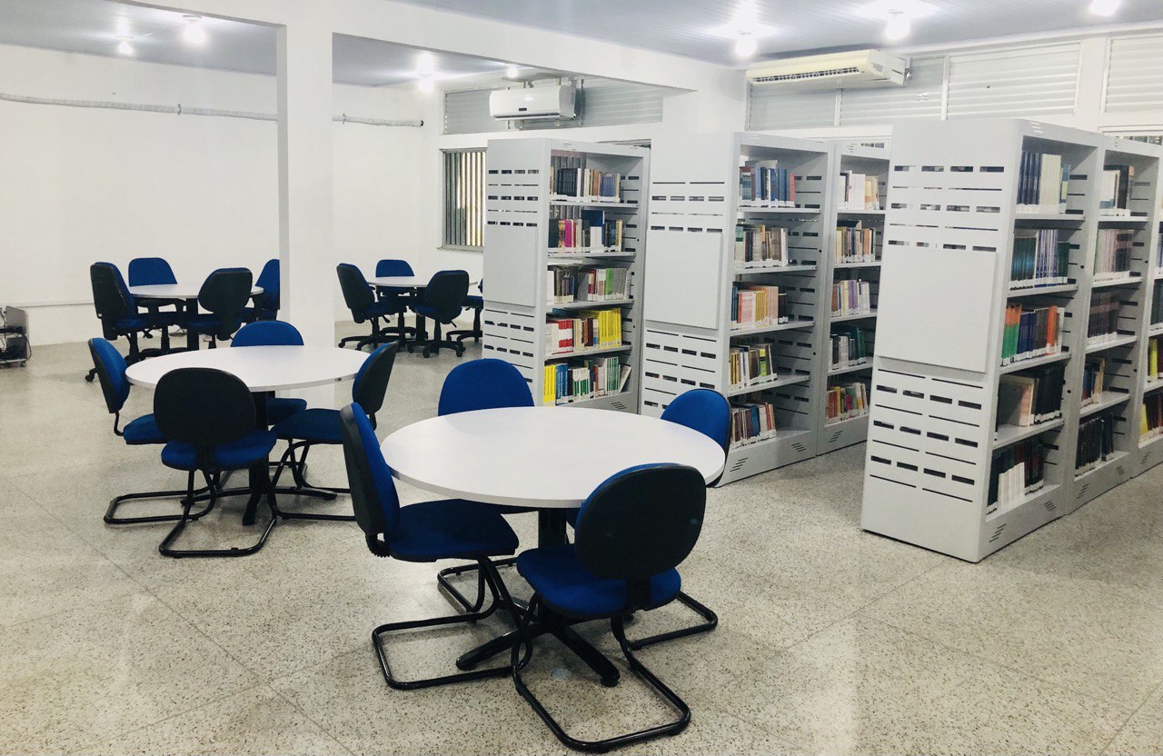 UFMA inaugura sala de videoconferência, sala de informática, biblioteca e quadra poliesportiva em São Bernardo