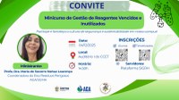 Com inscrições abertas, a capacitação ocorrerá no dia 4 de dezembro