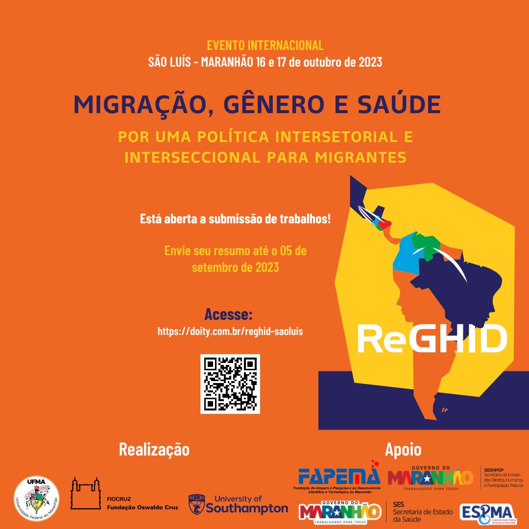 UFMA realizará evento internacional sobre migração, gênero e saúde em São Luís
