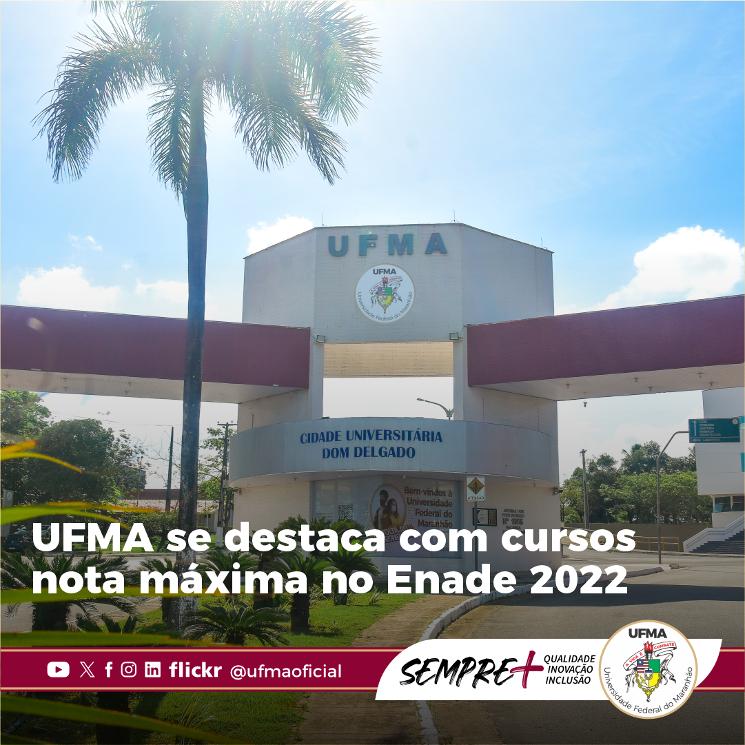 UFMA se destaca com cursos nota máxima em indicadores de Qualidade da Educação Superior 2022