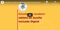 DCom TV: Estudantes recebem tablets de Auxílio Inclusão Digital