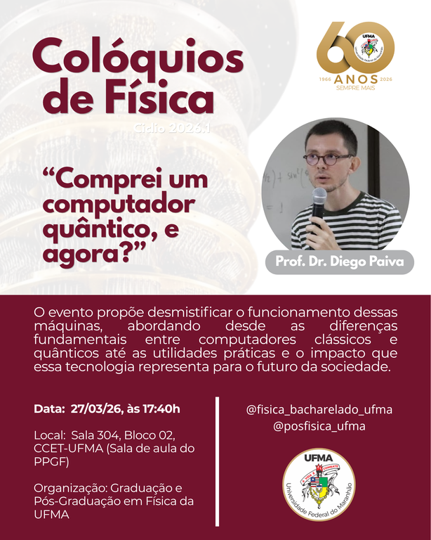 Ciclo de palestras Física