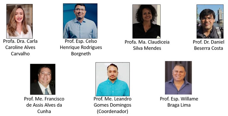 Corpo Docente do Curso de Engenharia Civil