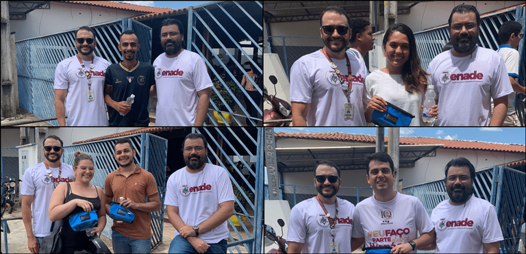 Discentes na prova do Enade 2023