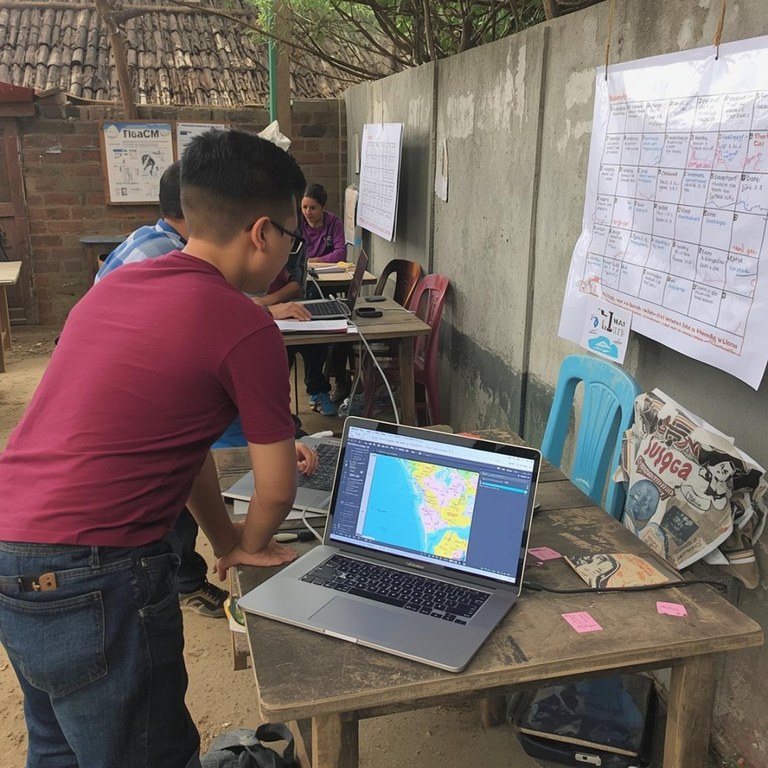 UFMA inicia diagnóstico sociotécnico em comunidades de Alcântara_Equipes do projeto Cidadania Digital começam o mapeamento com aplicadores..jpg