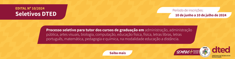 BANNER EDITAL Nº10/2024