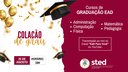 colação de grau agos 2026