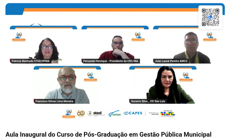 Aula Inaugural do Curso de Pós-Graduação em Gestão Pública Municipal
