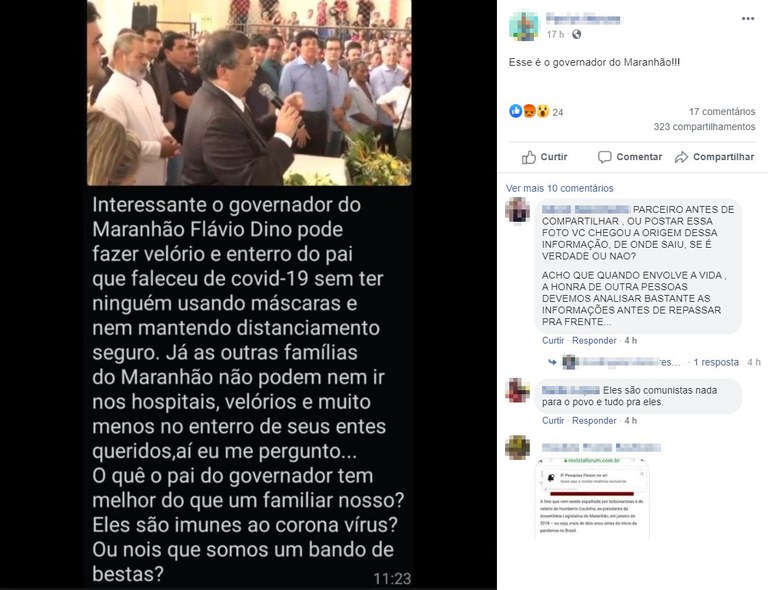 Governador Aglomeração Velório