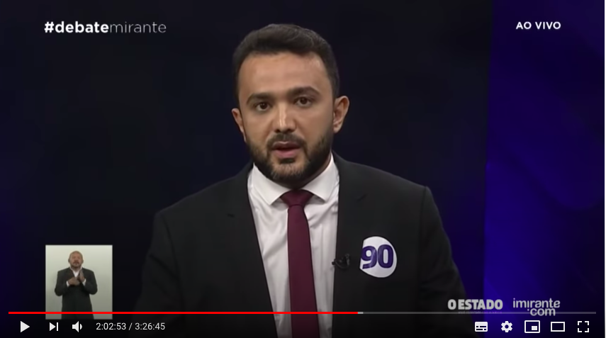 Yglésio Moyses no debate OEstado/Imirante