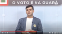 Rubens Junior na sabatina TV Guará