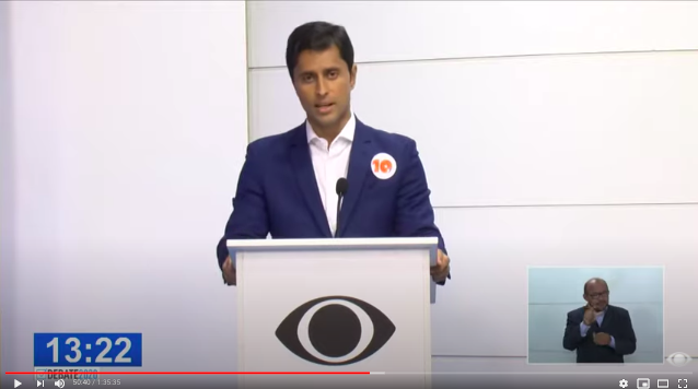 Duarte Junior no debate TV Band segundo turno
