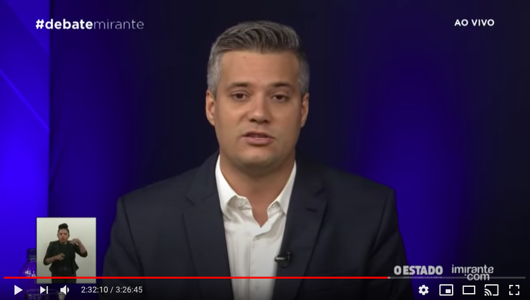 Neto Evangelista no debate Imirante