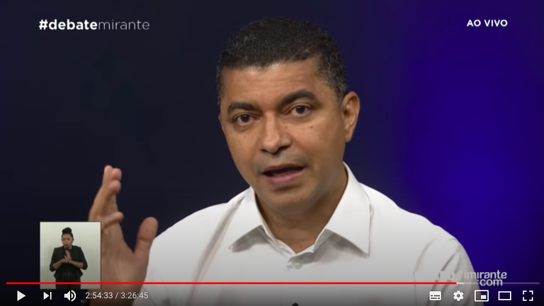 Bira do Pindaré no debate Imirante/OEstado