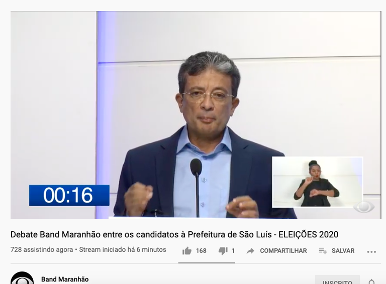 Carlos Madeira no debate Band