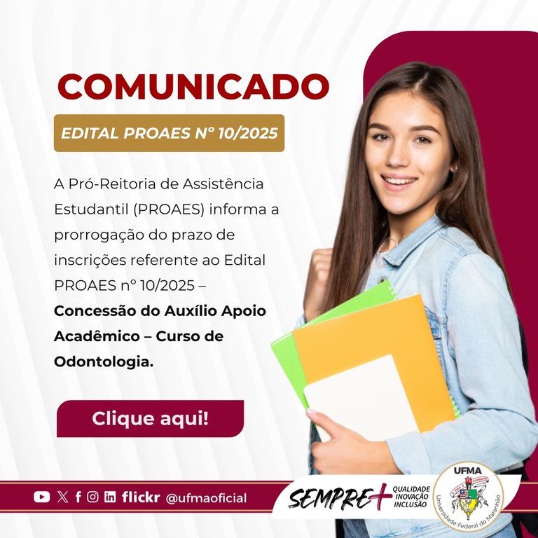 Edital PROAES nº 10/2025