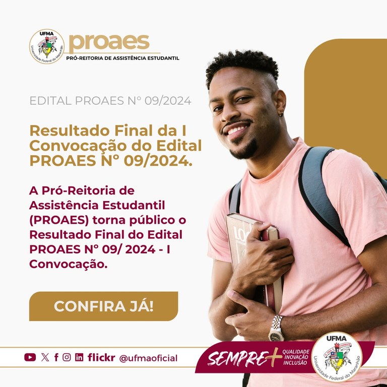 EDITAL PROAES N° 09/2024 