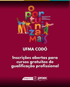 UFMA Codó:  Inscrições abertas para cursos gratuitos de gualificação profissional por meio do projeto Oportuniza Mais