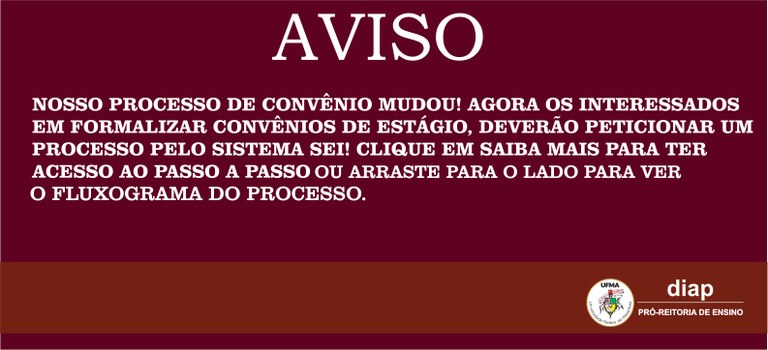 banner processo de convênios