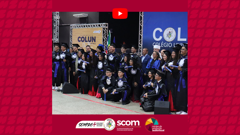 Colégio Universitário forma 88 estudantes em cerimônia de conclusão do Ensino Médio