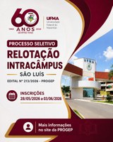 Processo Seletivo de Relotação Intracâmpus servidores técnico-administrativos em educação