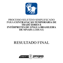Resultado Final EDITAL 370-2025 - INTÉRPRETE DE LIBRAS