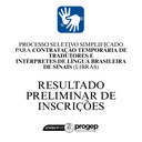 RESULTADO PRELIMINAR DE INSCRIÇÕES